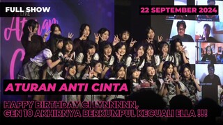 FULL SHOW | ATURAN ANTI CINTA | STS CI LYN [ 22 SEPTEMBER 2024 ]