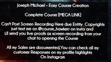Joseph Michael  course  - Easy Course Creation download