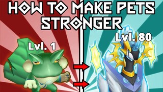 HOW TO MAKE YOUR PETS STRONGER IN TRAINERS ARENA!! || BLOCKMAN GO TRAINERS ARENA