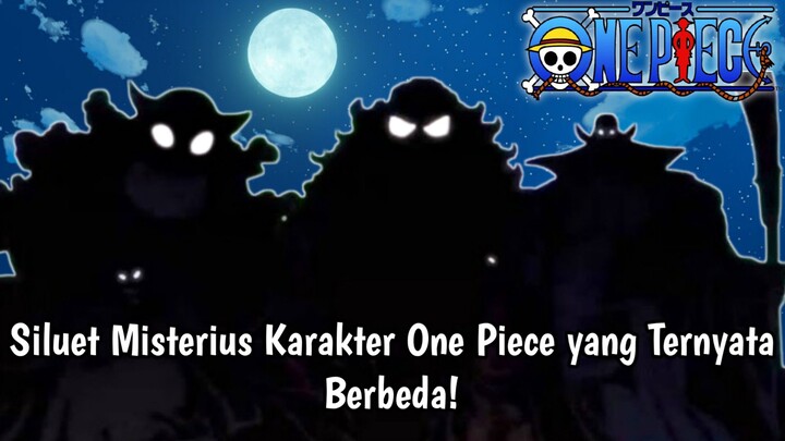 Siluet Karakter One Piece yang Beda dari Aslinya, Siapa Saja?