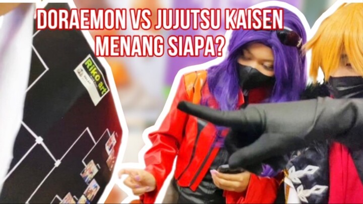 Seru!! Doraemon vs Jujutsu Kaisen siapa yang bakal menang?