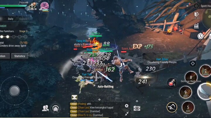 relevant gameplay