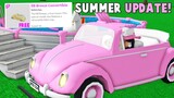 How To Get A *FREE* Convertible In The NEW Bloxburg SUMMER UPDATE! (Roblox)