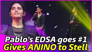 Pablo being FEARLESS for EDSA, gives unreleased song to Stell!