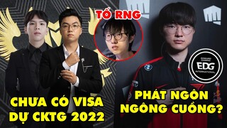 TIN GIẢI 538: CHƯA CÓ VISA HLV GAM VÀ SGB | FAKER BỊ CẢNH BÁO NGẠO MẠN | RNG LẠI VƯỚNG DRAMA