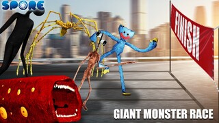 Scary Giants Creepy Race | SPORE