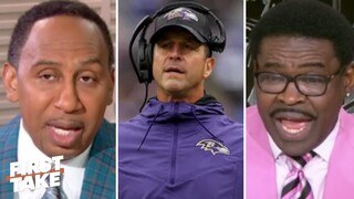 Stephen A. agree Michael Irvin: absolutely not good with John Harbaugh decision to go for it