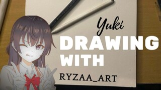 seorang adik yang otakku/wibu yang aga nyeleneh-yuki suou-amv[tokidoki bosotto] drawing ryzaa_art !
