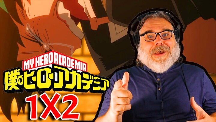 Anime Dad REACTS to My Hero Academia, Ep 2