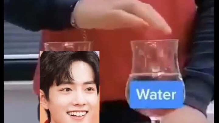 The difference between Xiao Zhan and water