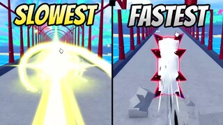 🌟Slowest To Fastest Fruits In Blox Fruits Update 17 Part 3!