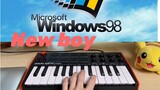 If you play "new boy" with Windows98 sound effects