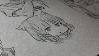 drawing ryo yamada || bocchi the rock