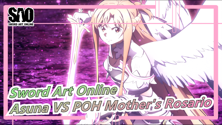 [Sword Art Online / 4K120FPS] Asuna VS POH Mother's Rosario