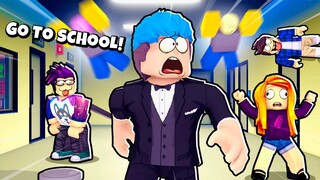 Walk to School | Roblox | KALOKOHAN BAGO PUMASOK NG SCHOOL!