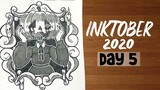 Inktober 2020 | Witchtober Day 5: Jack-O-Lantern