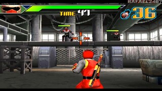 Ninpu Sentai Hurricaneger PS1 (Hurricane Red) Shooting Mode HD