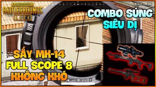 THỬ THÁCH SẤY MK14 SCOPE 8 KHÔNG THU NHỎ VÀ CÁI KẾT ! ONLY DMR AUTO CHALLENGE