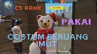 Costum Beruang di CS RANK | Edisi Natal - Free Fire |