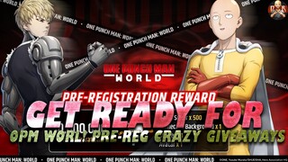 [One Punch Man World] - Pre-register for AMAZING rewards! CRAZY Free summons & 10M pre-reg!!