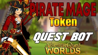 AQW - PIRATE MAGE TOKEN Bot | PIRATE CASTER HUNTING Quest Bot | GRIMOIRE 3.8+ PRO