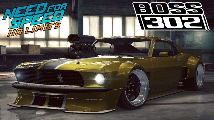 Need for Speed No Limits [แต่งรถ] - ตีโป่งโหลดเตี้ยให้ม้าแรงแดนเมกา (Ford Mustang Boss 302)
