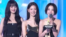 (G)I-DLE 241123 won the "BEST VOCAL PERFORMANCE GROUP" award｜MAMA Awards Ceremony