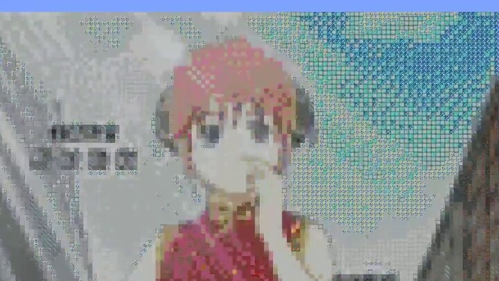 Xem Gintama trong Minecraft?