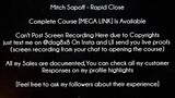 Mitch Sapoff Course Rapid Close download