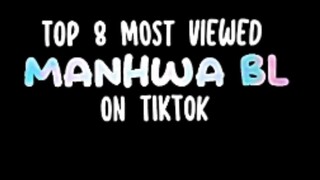 TOP 8 BL MANGA MOST VIEWED ON TIKTOK