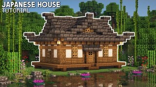 Minecraft: How to Build a Small Japanese House | Survival House Tutorial