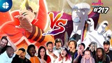 BARYON Naruto VS ISSHIKI MEGA Reaction MASHUP 🦊🔥😱 Boruto 217 🇯🇵 [ボルト -- 海外の反応]