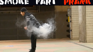 SMOKE FART เล่นตลก 😷😷😷-Julien Magic