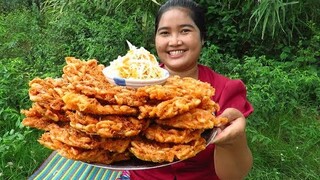 Yummy Cooking freshwater shrimp with Flour recipe & My Cooking skill