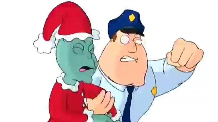 [Family Guy] Joe Mendapat Hadiah Kembali dari Grinch