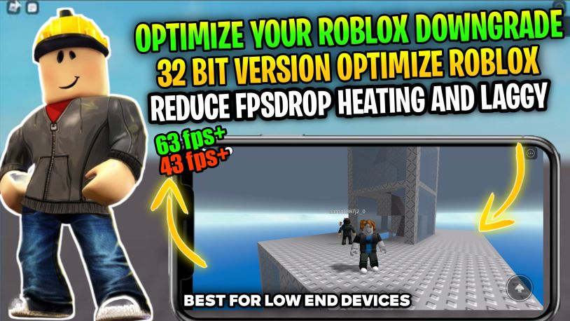 Optimize! Your Gameplay Roblox-Dowgrade 32 Bit Version Fix Fpsdrop