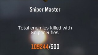 109K sniper kills and counting