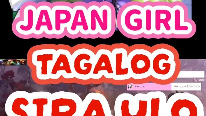 Cute Japanese Speaking Tagalog