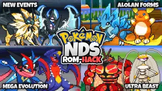 [Updated] Pokemon NDS Rom Hack 2022 With Mega Evolution, Alolan Forms, Gen 1 to 7, Ultra Beast