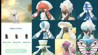 Trainers around the world showcasing Furfrou all trims but we cannot get it all.