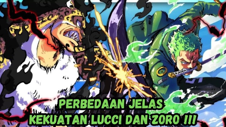 Kemenangan Telak Zoro Vs Lucci !!!