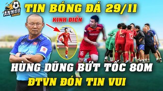 Hùng Dũng Bứt Tốc 80m KINH ĐIỂN Khiến Tất Cả Đàn Em U23 Há Hốc Mồm Ở Buổi Tập 29/11,ĐTVN Đón TIN VUI