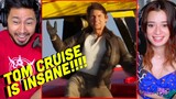 TOM CRUISE IS INSANE!! | Tom Cruise Performs Airplane Stunt in Mission Impossible Promo REACTION!