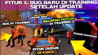 TOP 5 DAFTAR TERBARU BUG DAN FITUR BARU DI MODE TRAINING SETELAH FREE FIRE MAINTANCE / UPDATE