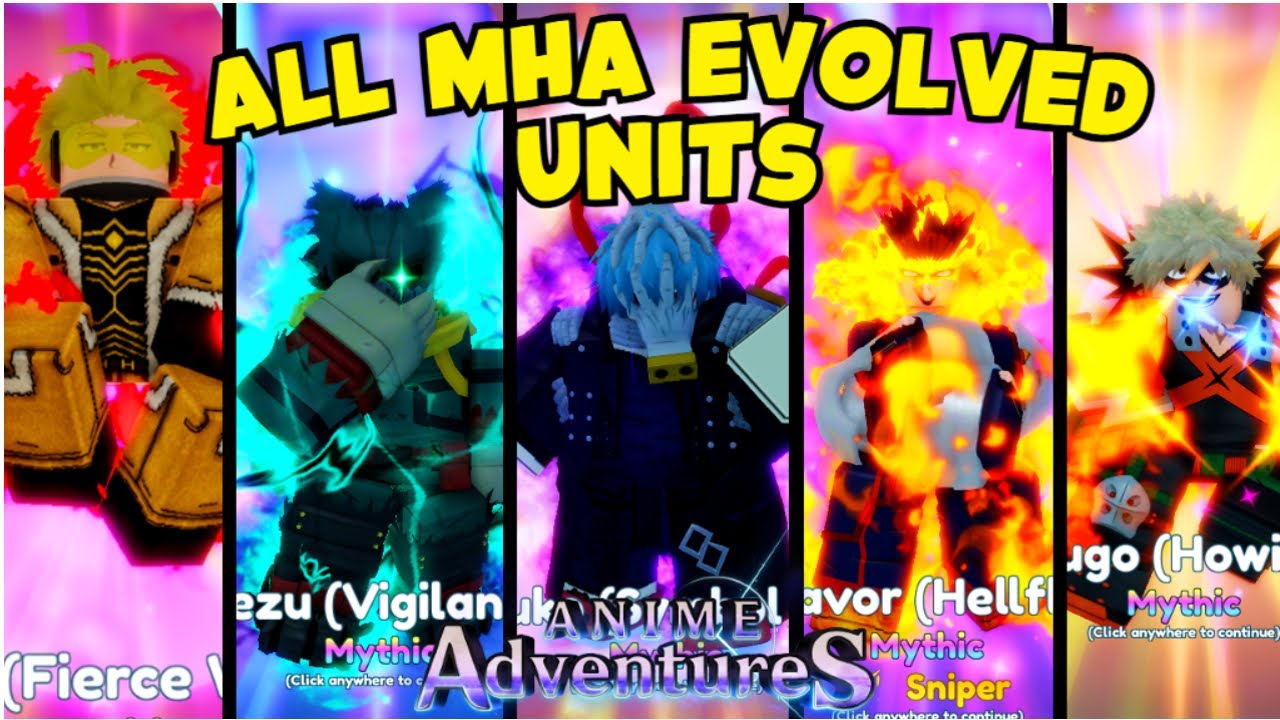 EVOLVED POWER (FIEND) SHOWCASE!  Anime Adventures (ROBLOX) 