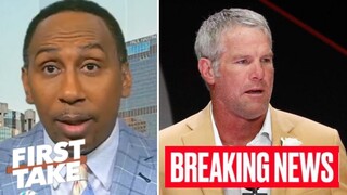 FIRST TAKE | Stephen A. reacts to Brett Favre under fire for misappropriation of charitable funds