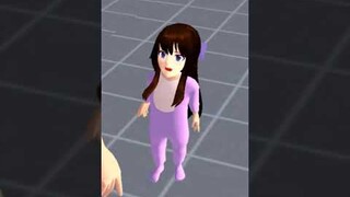 BABY FISA KAGET LIAT AURAT - NYARI BAJU BARU SAKURA SCHOOL SIMULATOR #shorts