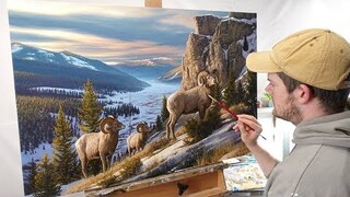 Landscape Painting Time-lapse | "Western Beauty"