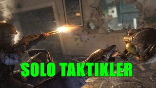 SOLO OYNARKEN NELERE DİKKAT EDİLMELİ - Rainbow Six Siege Türkçe