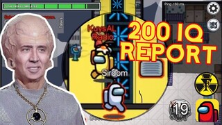 200 IQ REPORT | FUNNY MOMENTS | GAMEPLAY | AMONG US